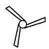 Ceiling fan icon