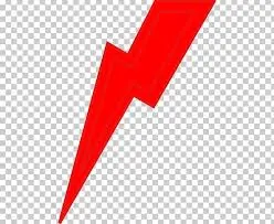 Red lightning bolt icon