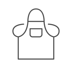 Work apron icon
